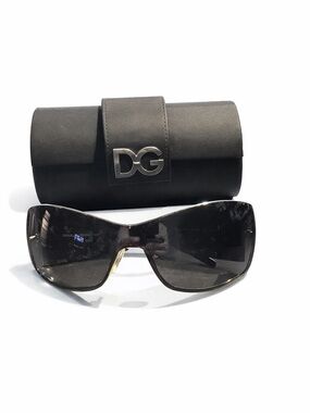 Dolce & Gabbana DG2019 - M Black Marble Sunglasses with DG Case